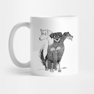 A Rather Silly Cerberus Mug